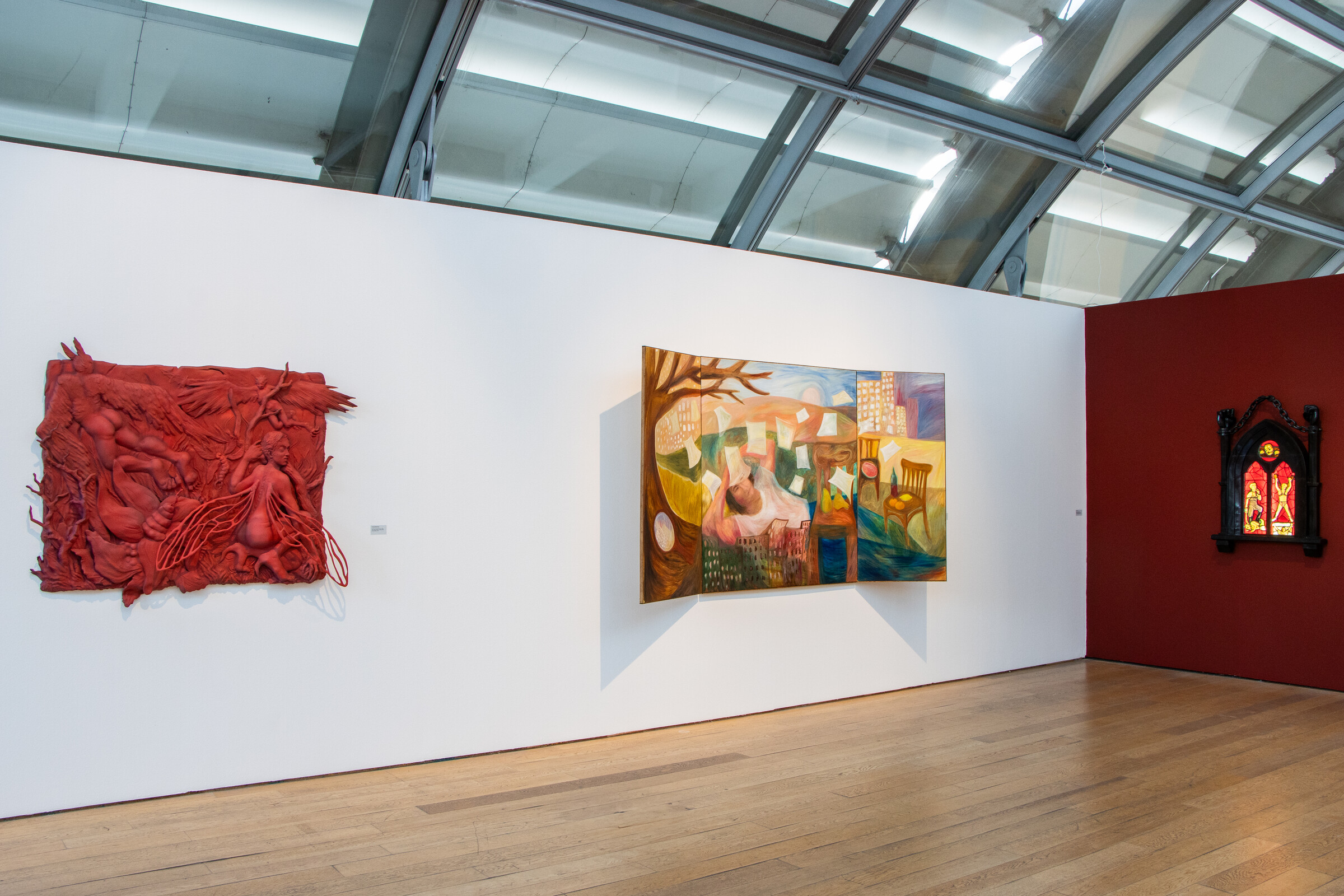 Segunda vista de la exposición A Pekín en la Colección Amalita Fortabat
